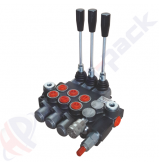product 40 литра Моноблок управляващ клапан, 3PF40 , три макари , G 3/8" , open center макара , 3PF40 A1A1A1 GKZ1 thumb