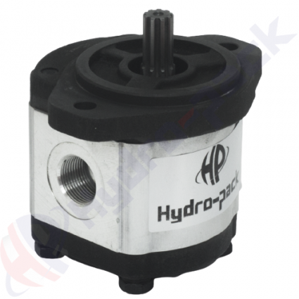product Група 20 Хидравлична зъбна помпа, 16 cc/rev, обратно на часовниковата стрелка , SAE-A фланец с резба с 2 отвора , шлицев вал SAE с 9 зъба , 20A16X085U image thumb