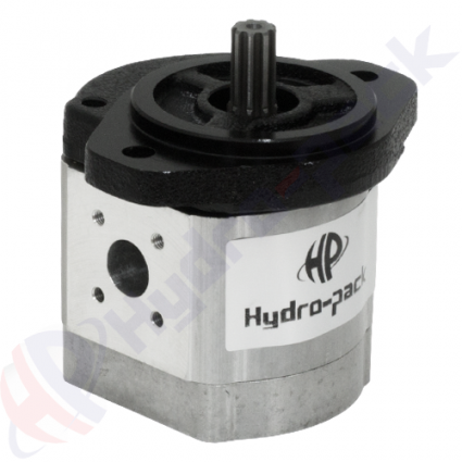 product Group 20 Hydraulic Gear Pump, 16 cc/rev, clockwise , front SAE-A 2 bolt flange , 9 teeth splined SAE shaft , 20C16X468 image thumb
