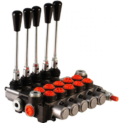 product 40 литра Моноблок управляващ клапан, 5P40 , пет макари , G 3/8" , open center макара image thumb