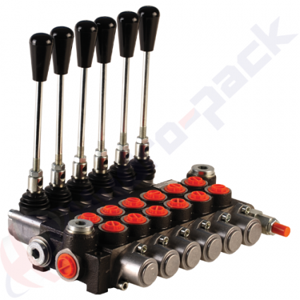 product 50 литра Моноблок управляващ вентил с крива на дозиране, 6Z50 , шест макари , G 3/8" , open center макара image thumb