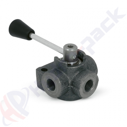 product Трипътен хидравличен разклонителен клапан, DF 3 , 90 L/min, G 1/2" , closed center image thumb